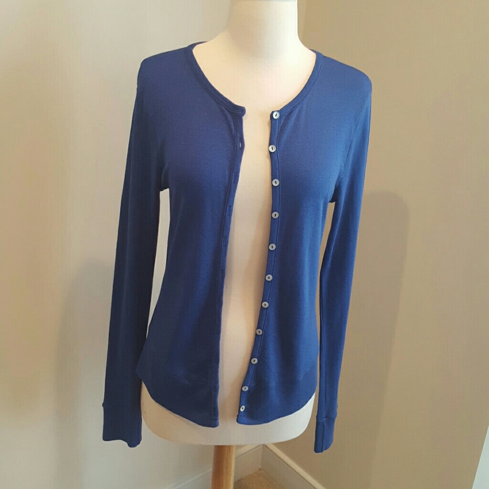 Michael Stars blue cardigan